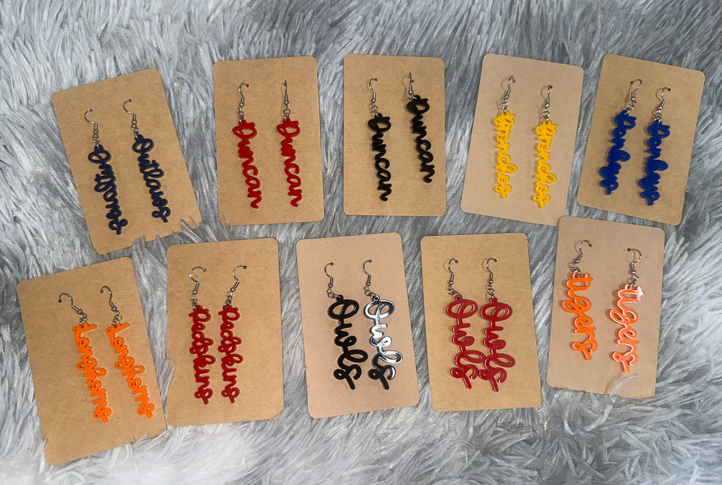 Acrylic Earrings