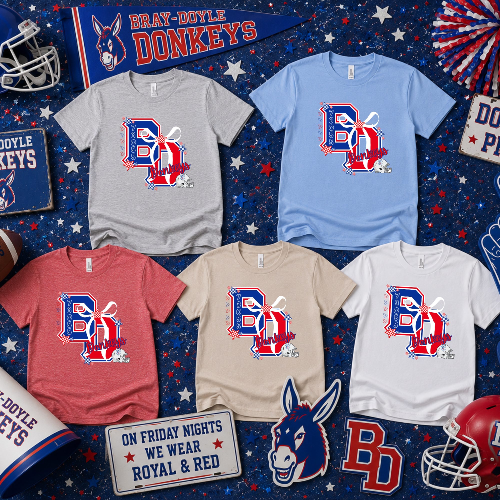 Bray-Doyle Bow and Stars