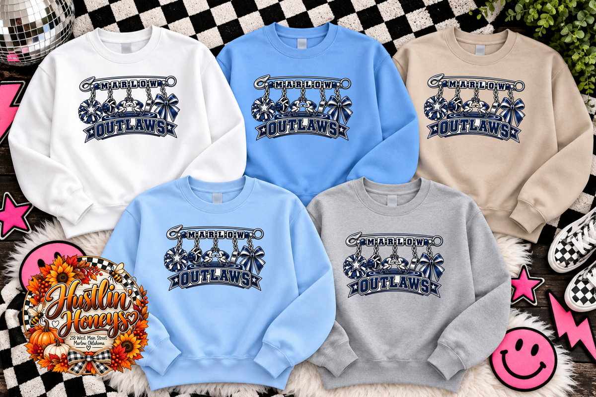 Marlow Wrestling Option 2 HOODIE or SWEATSHIRT (Copy)