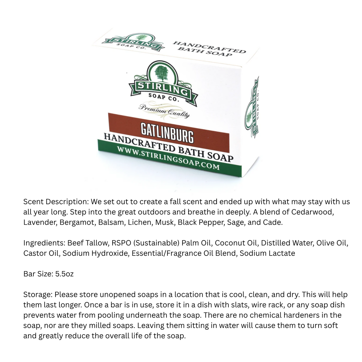 Stirling Soap Co. Bath Soap