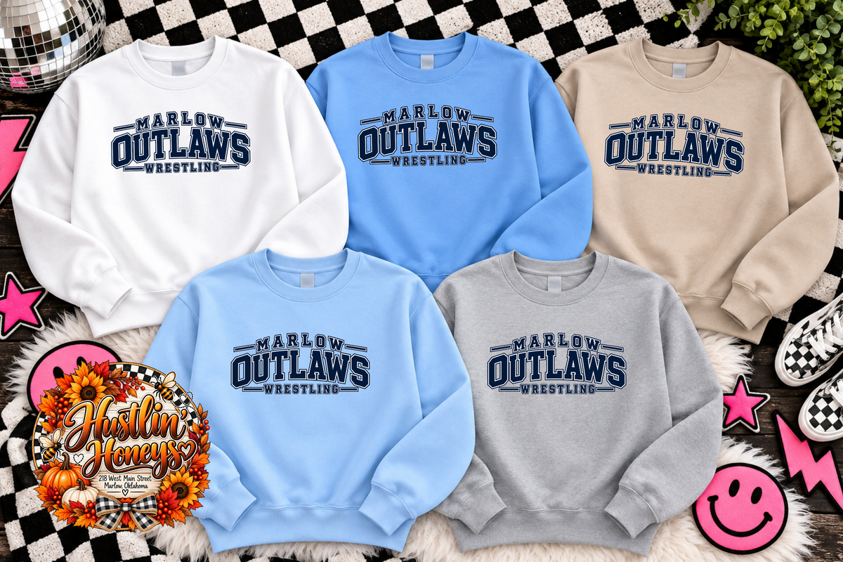 Marlow Wrestling Option 7 HOODIE or SWEATSHIRT