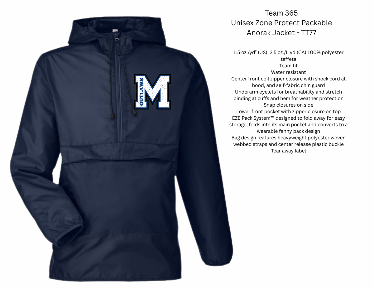 Anorak Jacket NAVY OPTIONS
