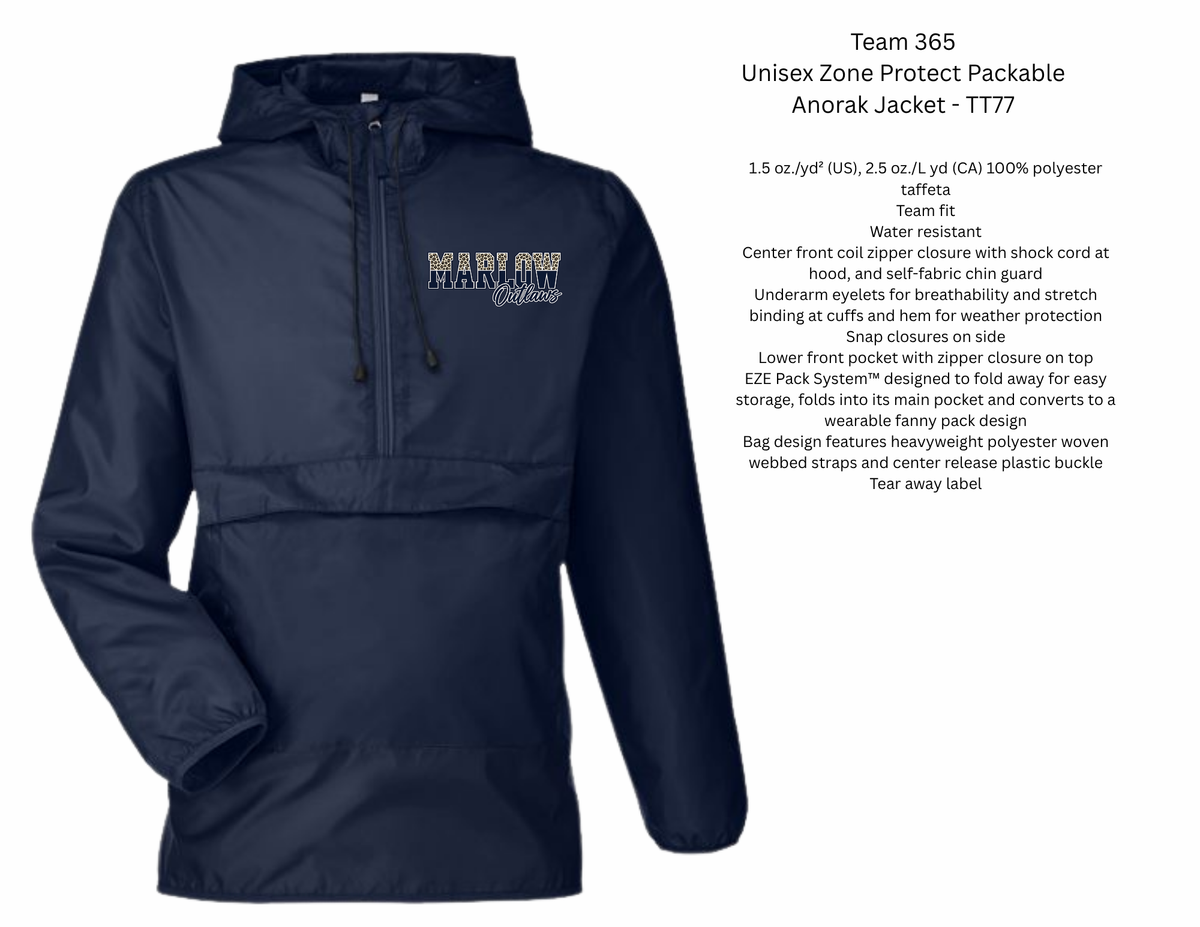 Anorak Jacket NAVY OPTIONS