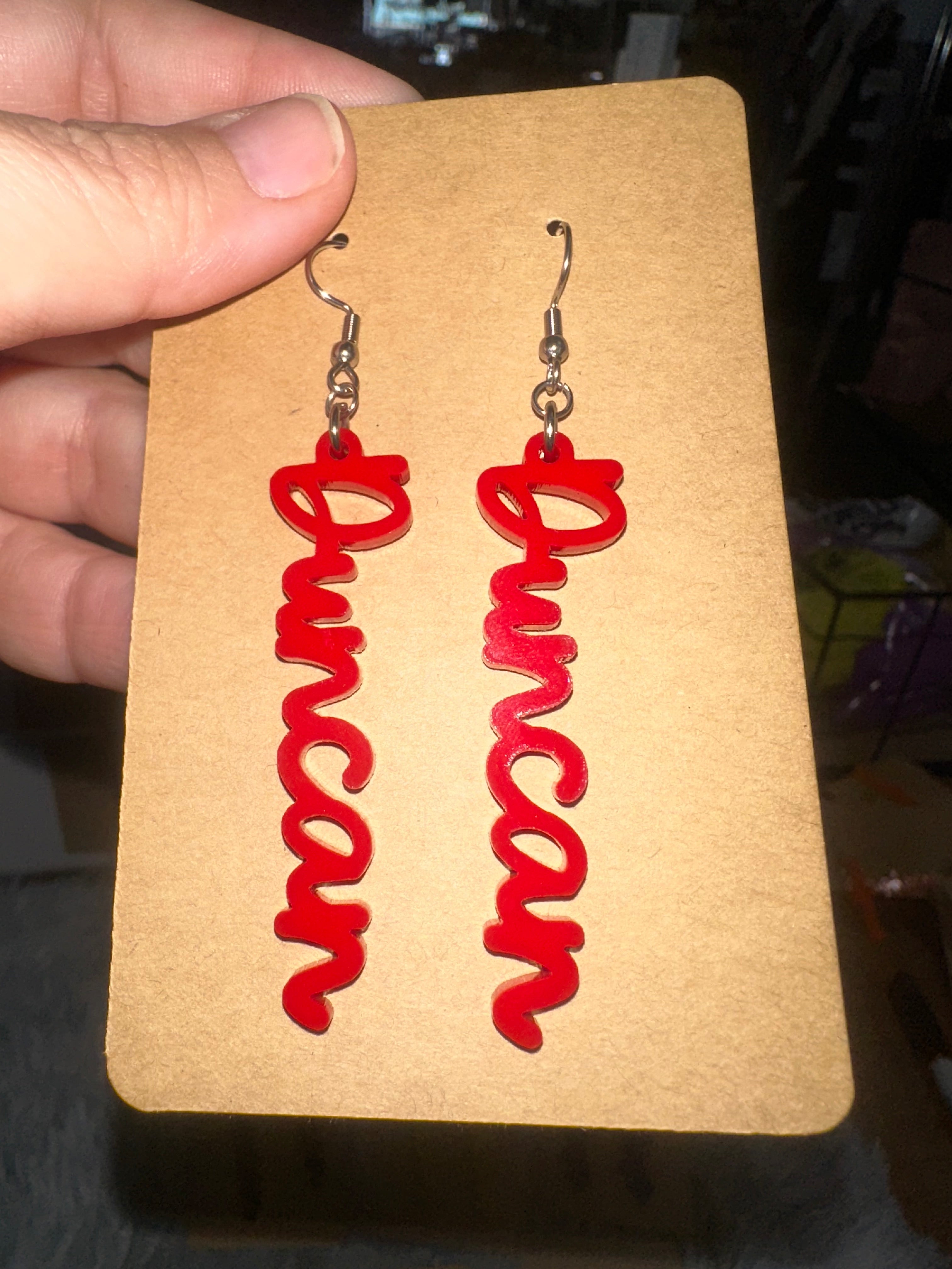 Acrylic Earrings