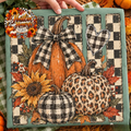 Pumpkins and Sunflowers