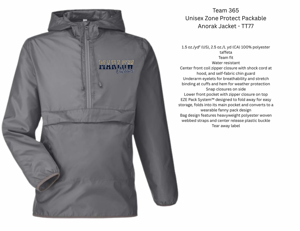 Anorak Jacket SPORT GRAPHITE OPTIONS