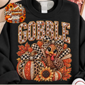 Faux Dazzled Cutie Turkey - RHINESTONES ARE NOT REAL