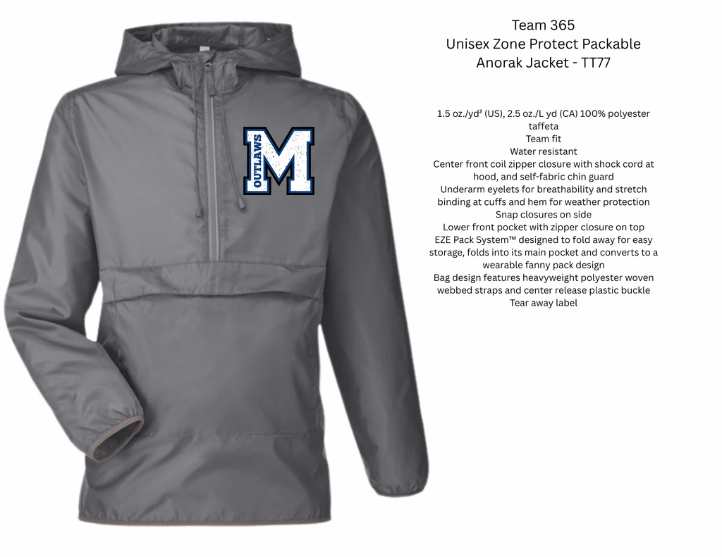Anorak Jacket SPORT GRAPHITE OPTIONS