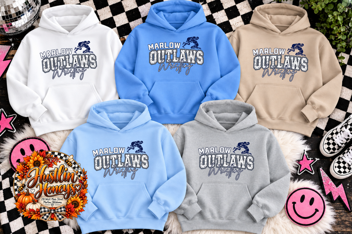 Marlow Wrestling Option 6 HOODIE or SWEATSHIRT