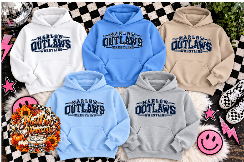 Marlow Wrestling Option 7 HOODIE or SWEATSHIRT