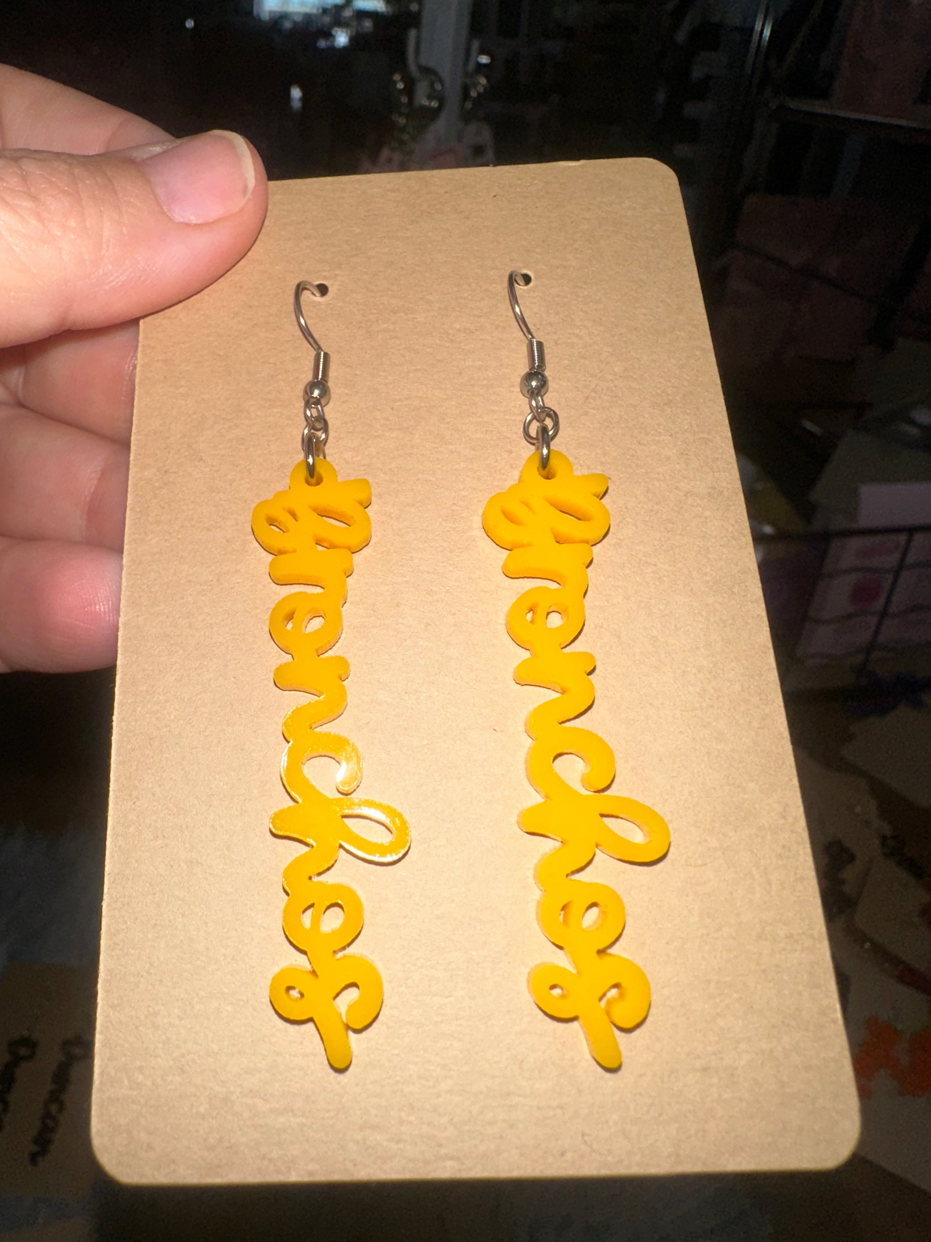 Acrylic Earrings