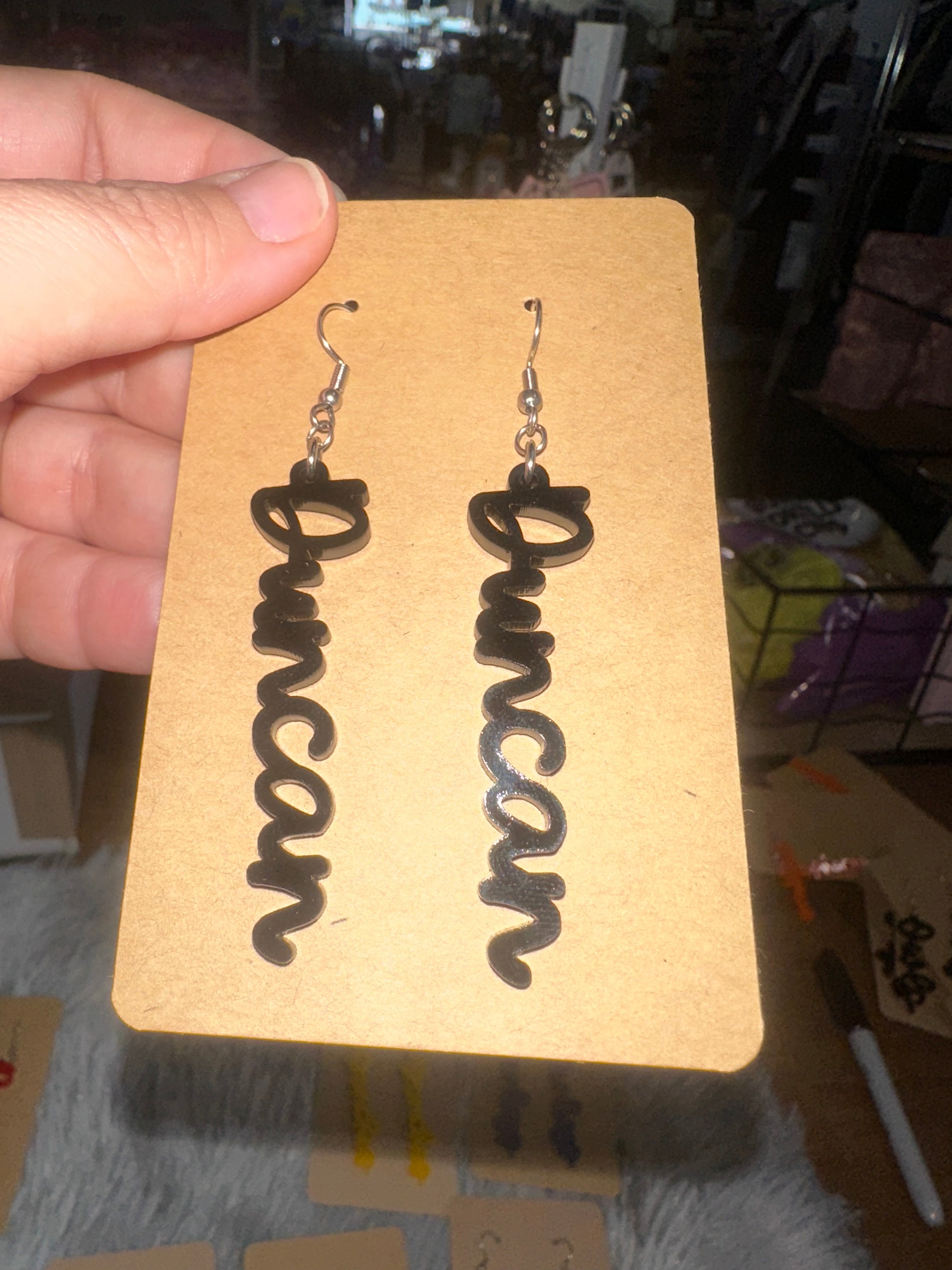 Acrylic Earrings