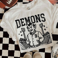 Demons Cartoon Football