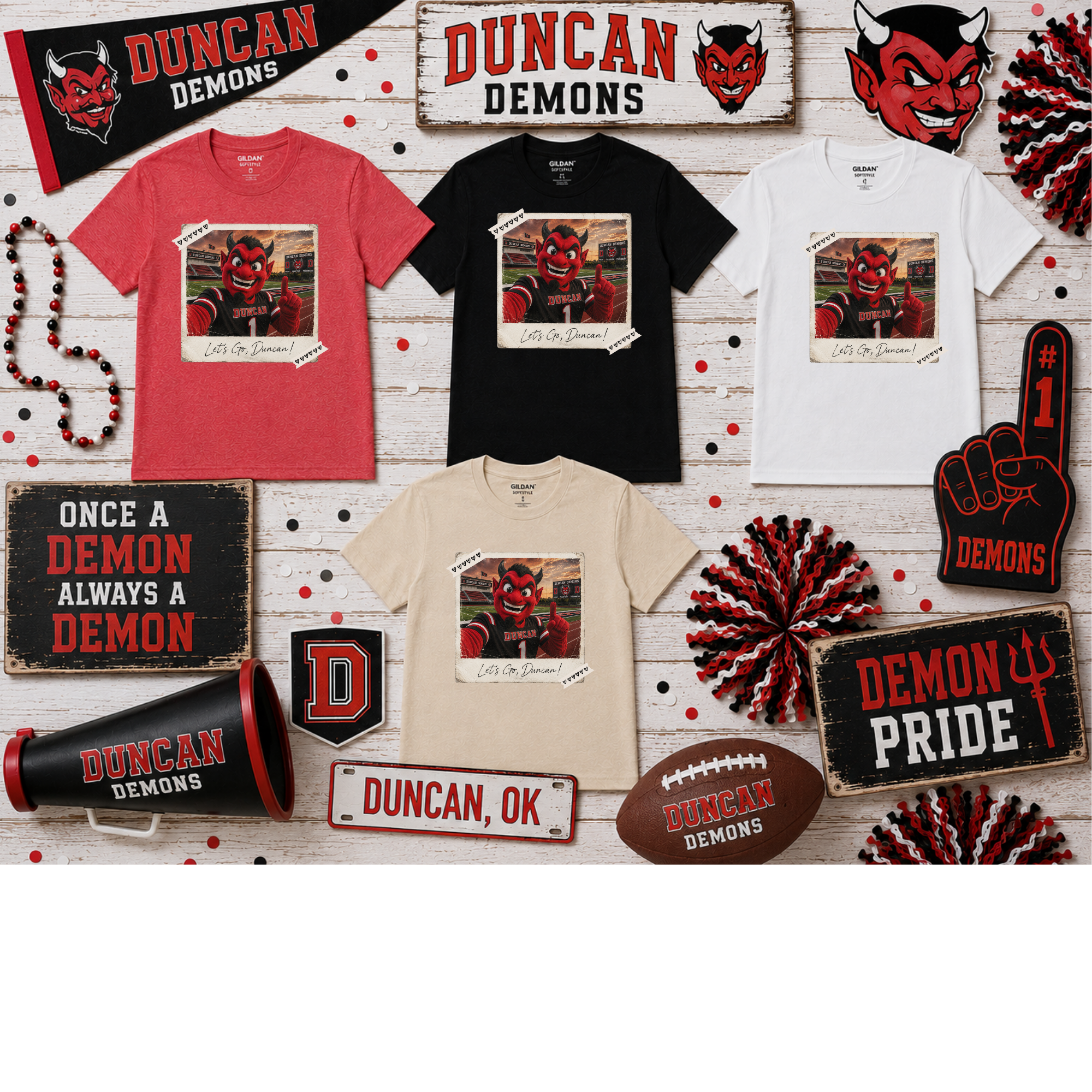 Duncan Mascot Polaroid