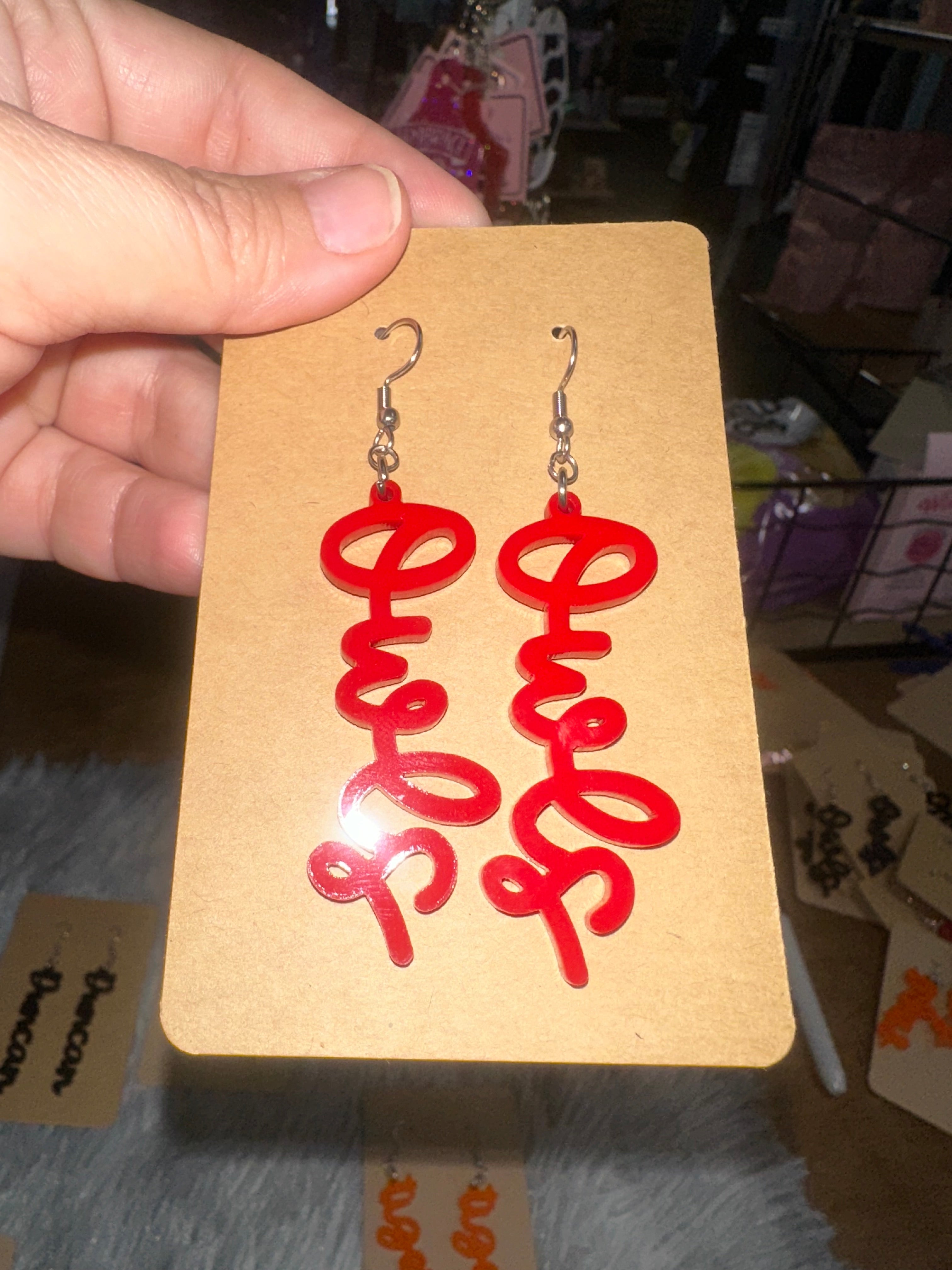 Acrylic Earrings