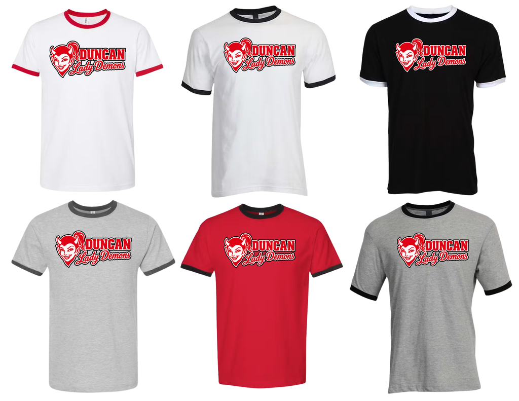 Lady Demons Wrestling Jersey Option 1