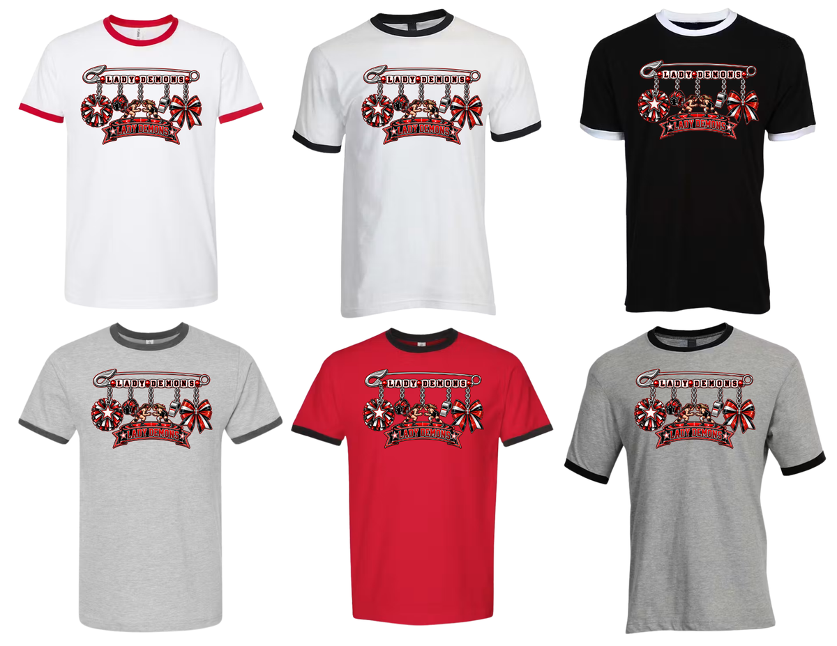 Lady Demons Wrestling Jersey Option 5
