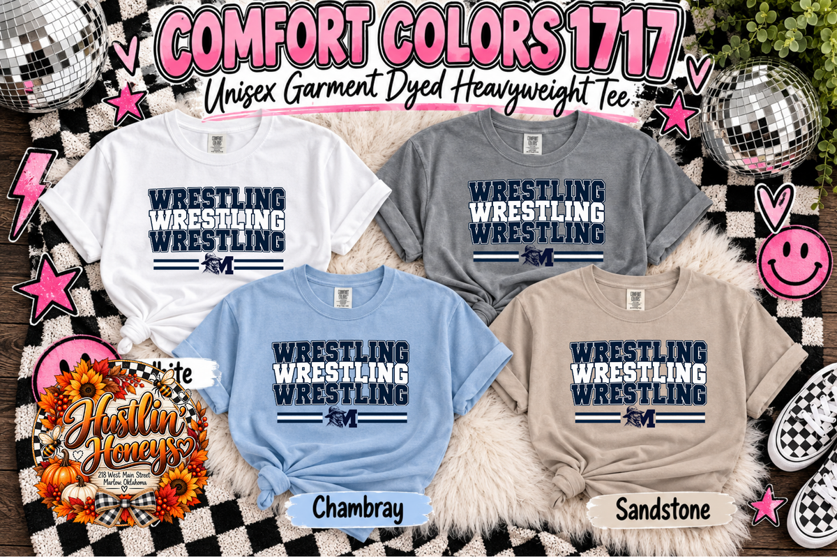 Marlow Wrestling Option 8 TEES